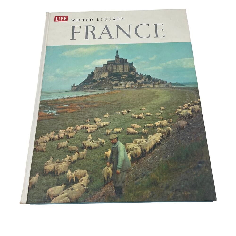 Vintage 1961 Life World Library France Color 150+Page Hardback History Book